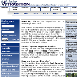 Chasing Tradition web site